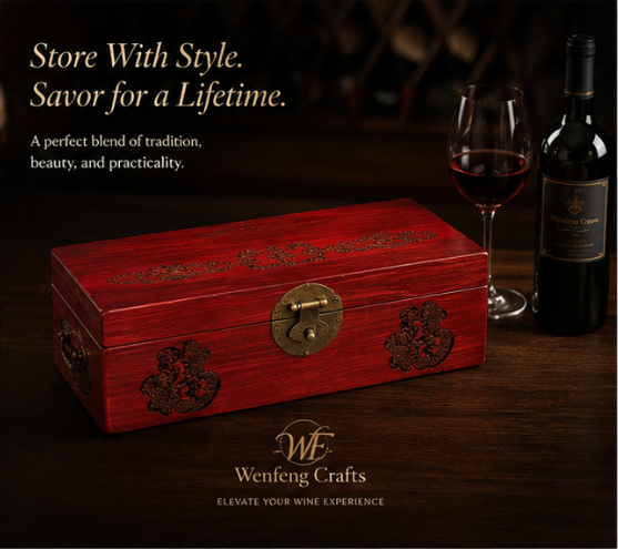 Red wine storage box