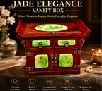 Oriental Jade Vanity Box