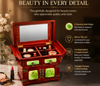 Oriental Jade Vanity Box