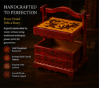 Imperial Huanghuali Two-Tier Carry Box