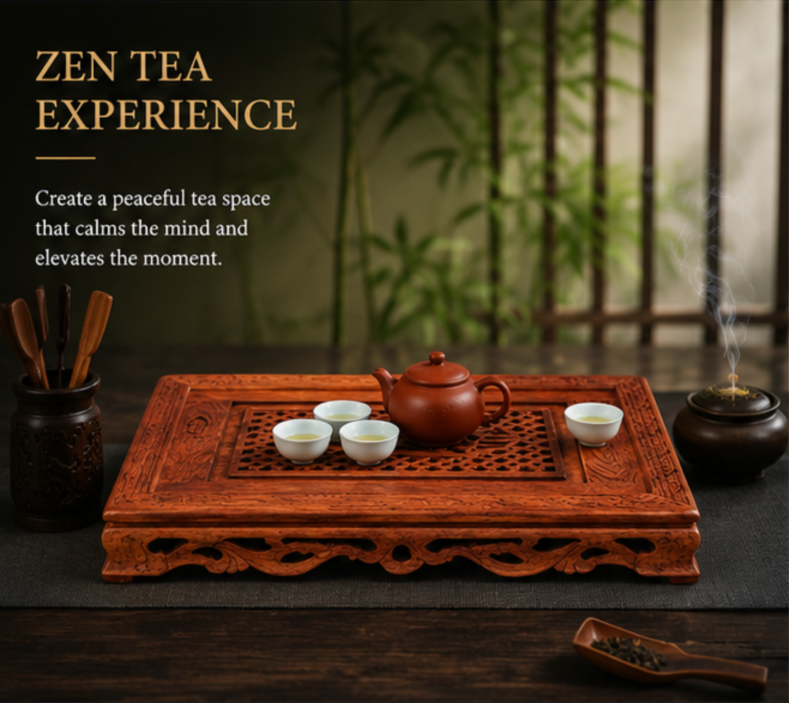 Huanghuali Tea Tray