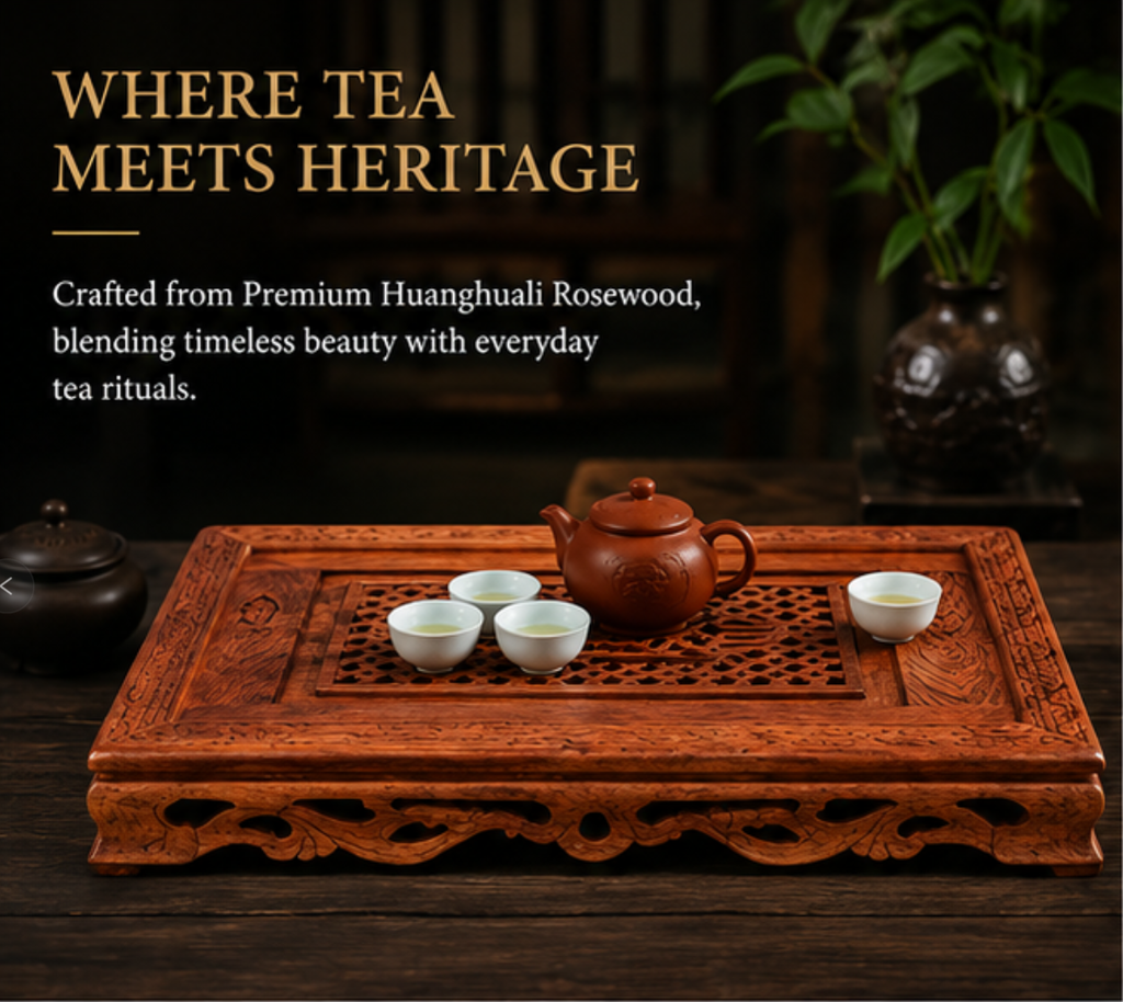 Huanghuali Tea Tray